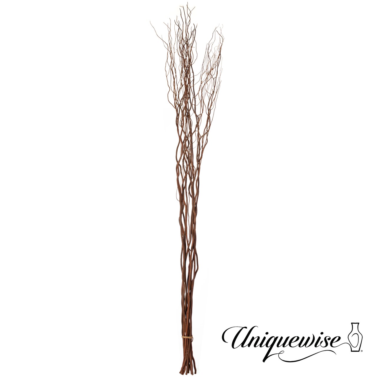 Uniquewise 12 pcs Natural Decorative Dry Branches Authentic Sticks, Home Decoration and Wedding Craft, DIY Greenery Plants Craft Vases fillers Garden Hotel Farmhouse Decor